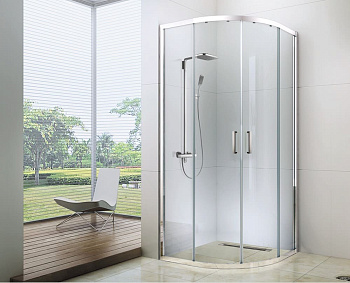 Душевой уголок BERGES SOLO R 900х900, BERGES