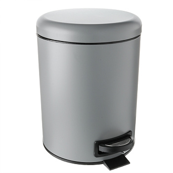 Ведро с крышкой 5 л FIXSEN серый (FX-34024K) Ведро с крышкой 5 л FIXSEN серый (FX-34024K)