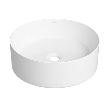 Накладная раковина для ванной комнаты Wellsee Belle Spa 335701000: круглая раковина, ширина умывальн