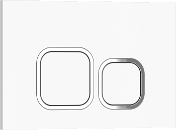 Кнопка смыва IBERICA BLANCA ESTI-Q ABS-пластик, белый глянцевый (IB.B083.001.000) Кнопка смыва IBERICA BLANCA ESTI-Q ABS-пластик, белый глянцевый (IB.B083.001.000)