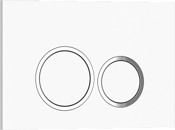 Кнопка смыва IBERICA BLANCA ESTI-O ABS-пластик, белый глянцевый (IB.B082.001.000) Кнопка смыва IBERICA BLANCA ESTI-O ABS-пластик, белый глянцевый (IB.B082.001.000)