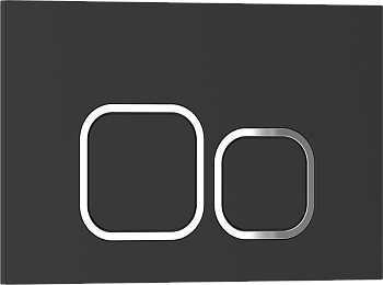 Кнопка смыва IBERICA BLANCA ESTI-Q ABS-пластик, черный матовый (IB.B083.002.000) Кнопка смыва IBERICA BLANCA ESTI-Q ABS-пластик, черный матовый (IB.B083.002.000)