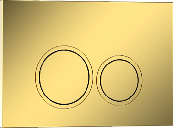 Кнопка смыва IBERICA BLANCA ESTI-O ABS-пластик, золото глянцевое (IB.B082.006.001) Кнопка смыва IBERICA BLANCA ESTI-O ABS-пластик, золото глянцевое (IB.B082.006.001)