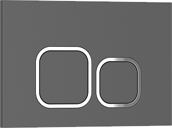 Кнопка смыва IBERICA BLANCA ESTI-Q ABS-пластик, серый матовый (IB.B083.007.000) Кнопка смыва IBERICA BLANCA ESTI-Q ABS-пластик, серый матовый (IB.B083.007.000)