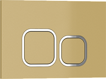 Кнопка смыва IBERICA BLANCA ESTI-Q ABS-пластик, золото глянцевое (IB.B083.006.001) Кнопка смыва IBERICA BLANCA ESTI-Q ABS-пластик, золото глянцевое (IB.B083.006.001)